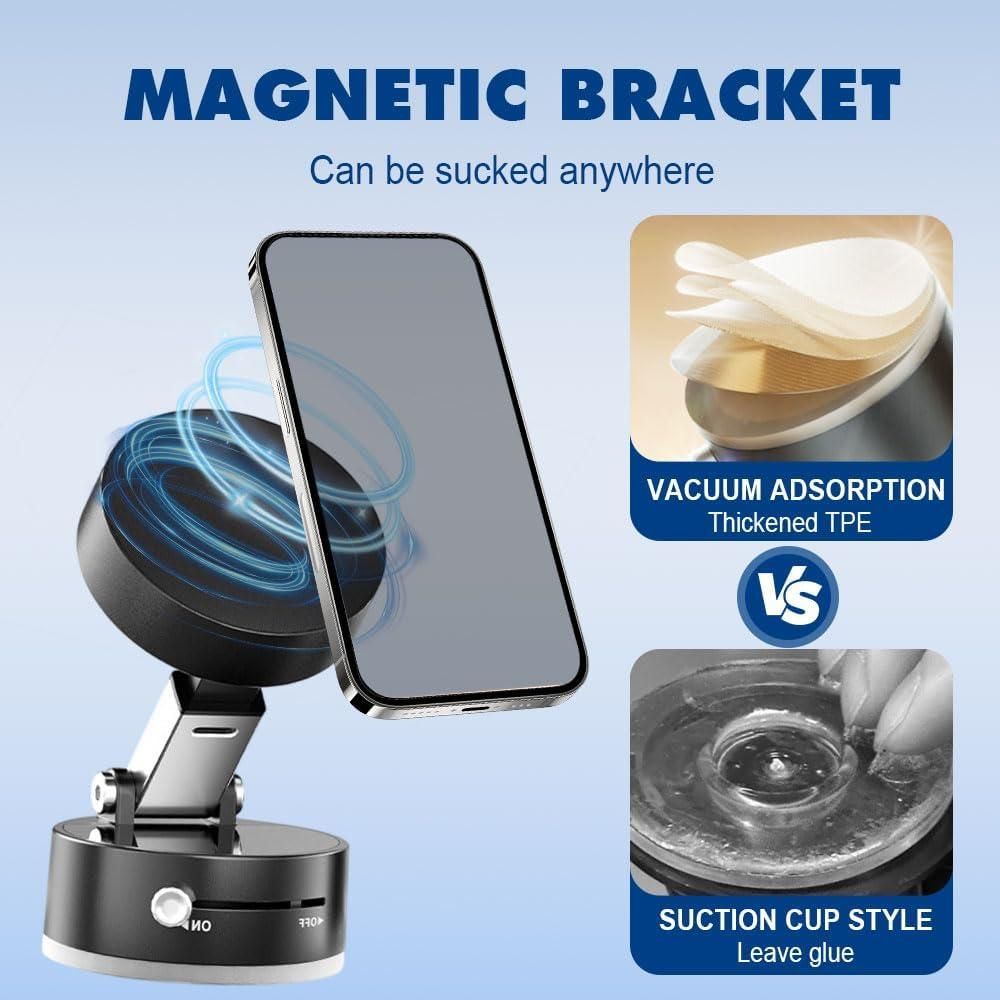 Vacuum Magnetic Suction Phone Holder - NenGenz Shop